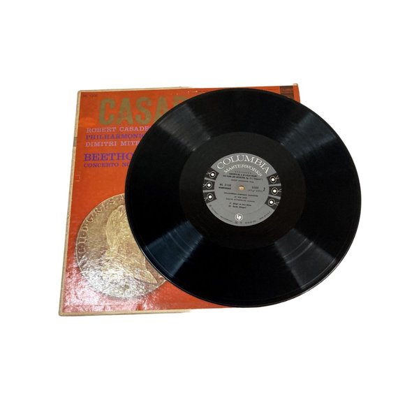 Vintage Classical Vinyl Beethoven's Emperor Concerto by Robert Casadesus - Picture 3 of 4